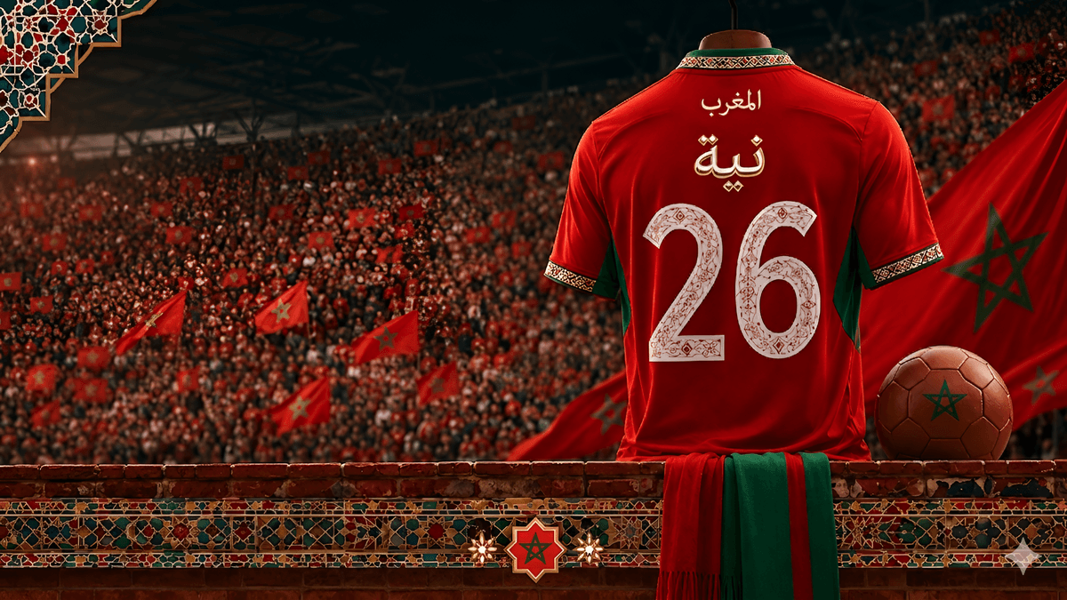 قميص نية26 — المغرب 2026